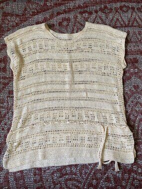 100% Crochet Top with Synch Waist